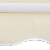 Auvent pliable manuel 300 cm Crème