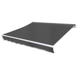 Auvent pliable manuel 300 cm Anthracite