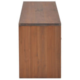 Meuble TV avec 4 tiroirs 120x30x40 cm Bois massif de sapin