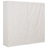 White wardrobe 173x40x170 cm Fabric