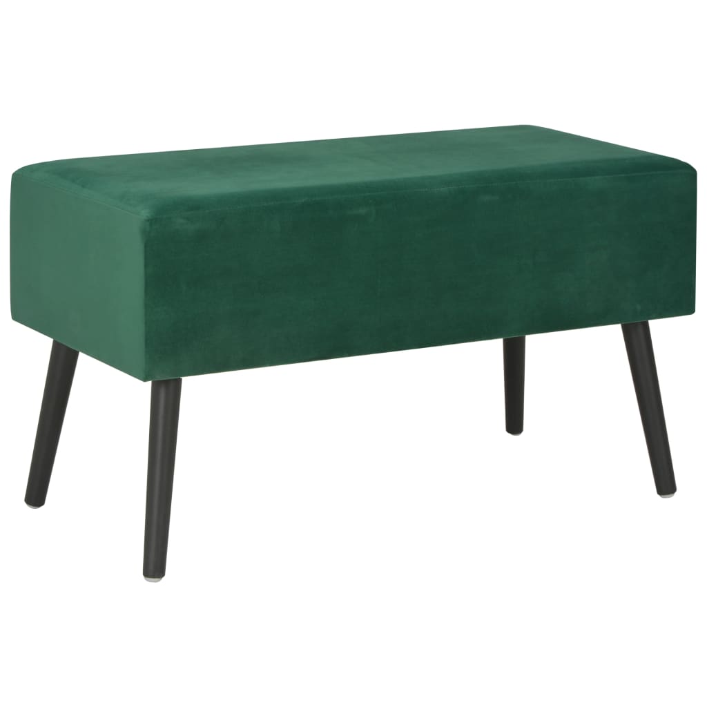 Table basse Vert 80x40x46 cm Velours