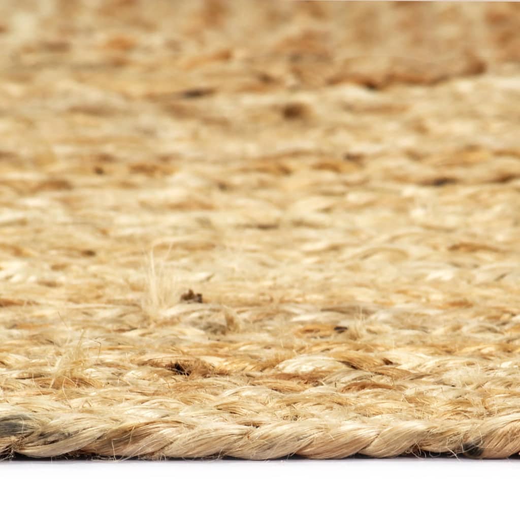 Handmade rug natural jute 160x230 cm