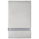 Appliques murales d'extérieur 2 pcs 35 W Argenté Rectangulaire