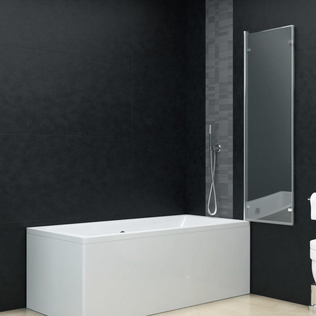 Cabine de douche pliable 3 panneaux ESG 130x138 cm