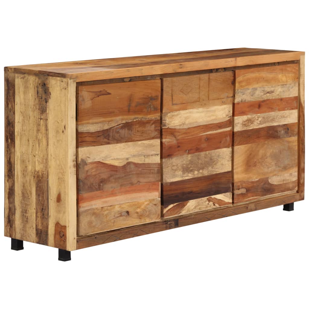 Side cabinet 160x38x79 cm Solid reclaimed wood