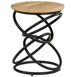 Table d'appoint Bois de manguier solide 40x50 cm