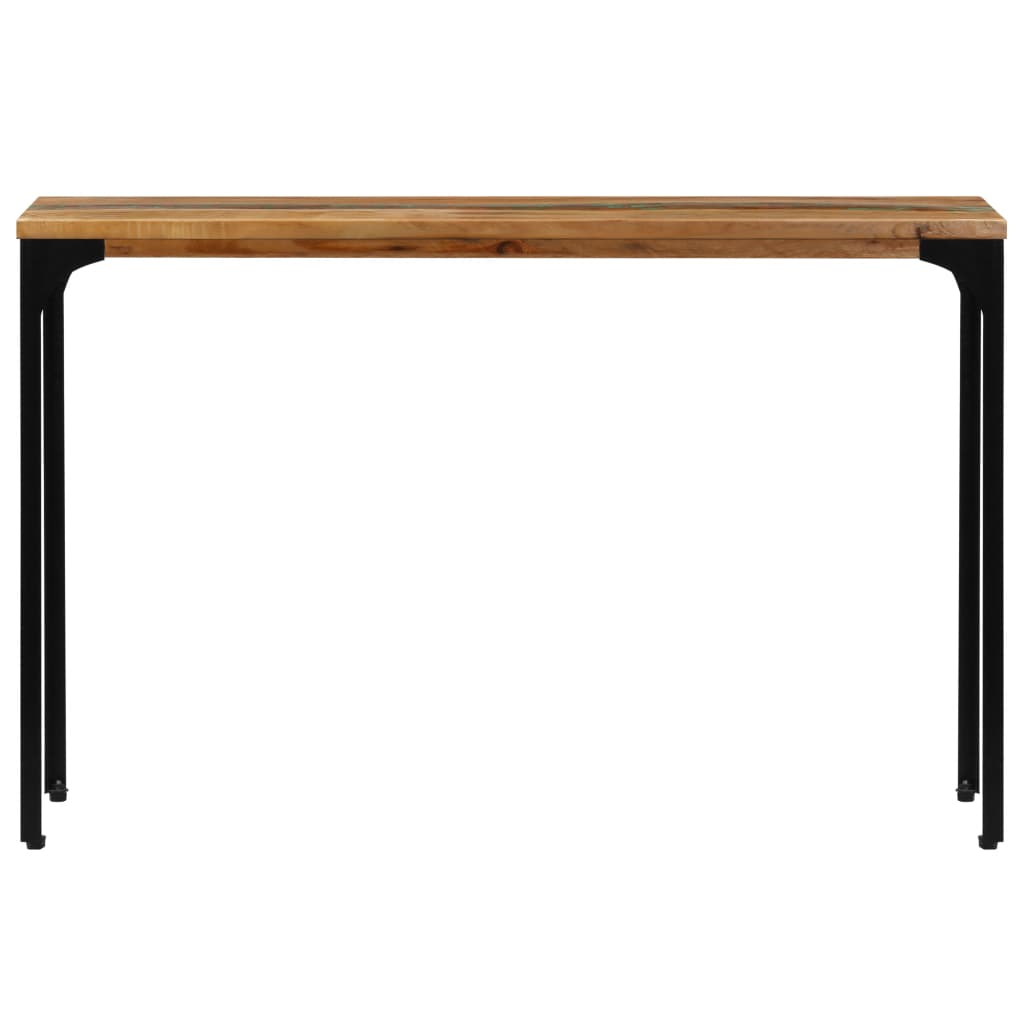 Console table 120 x 35 x 76 cm Solid reclaimed wood