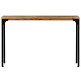 Table console 120 x 35 x 76 cm Bois de récupération massif