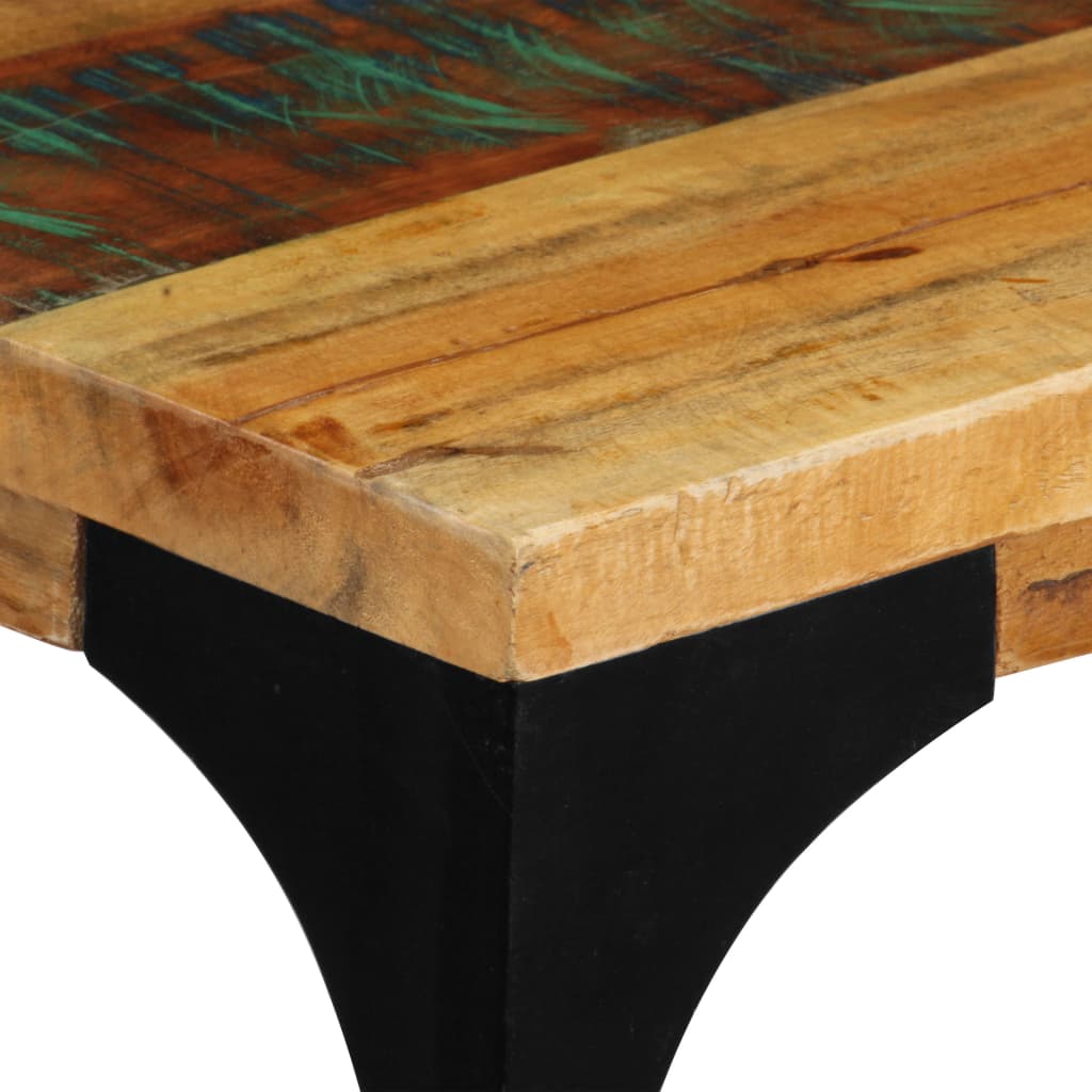 Table console 120 x 35 x 76 cm Bois de récupération massif