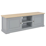 Meuble TV Gris 120x30x40 cm Bois