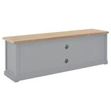 Meuble TV Gris 120x30x40 cm Bois