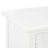 Meuble TV Blanc 120x30x40 cm Bois