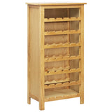 Range bouteille 56x32x110 cm Bois de chêne solide