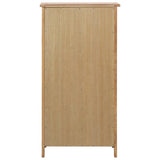 Range bouteille 56x32x110 cm Bois de chêne solide