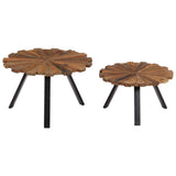 Tables basses 2 pcs Bois de récupération massif