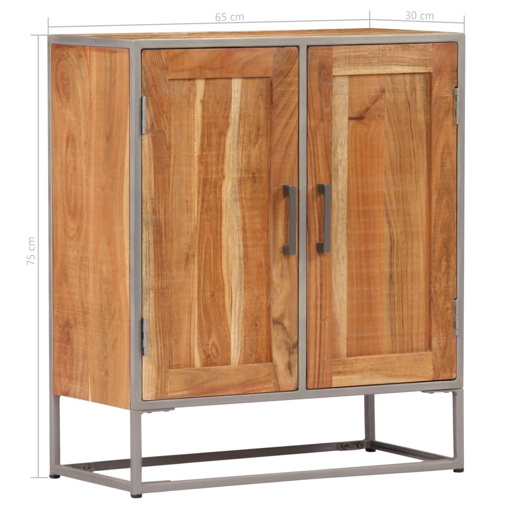 Buffet 65x30x75 cm Bois d'acacia massif