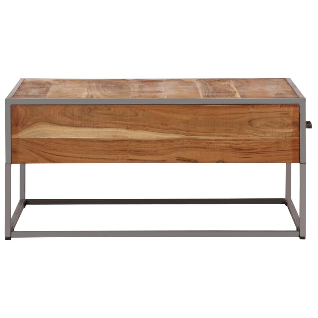 Coffee table 75x75x35 cm Solid acacia wood