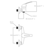 Duschset 2-tlg