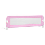 Child's bed safety barrier Pink 120x42 cm Polyester