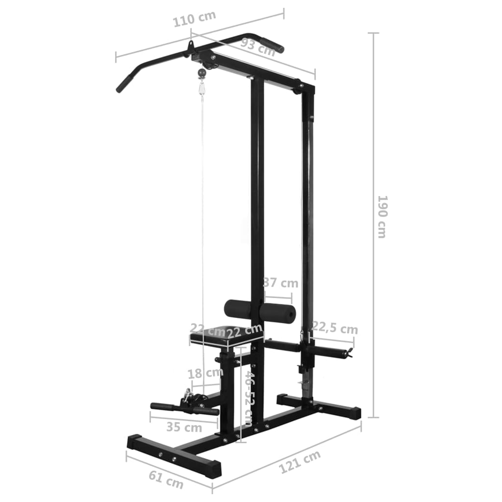 Weightless bodybuilding machine