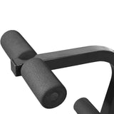 Black weight bench