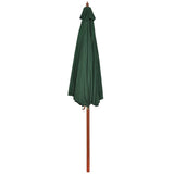 Parasol Vert 258 cm