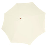 Parasol 300x258 cm Blanc sable