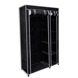 Garde-robe pliable Noir 110 x 45 x 175 cm