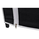 Garde-robe pliable Noir 110 x 45 x 175 cm