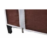 Garde-robe Tissu Marron