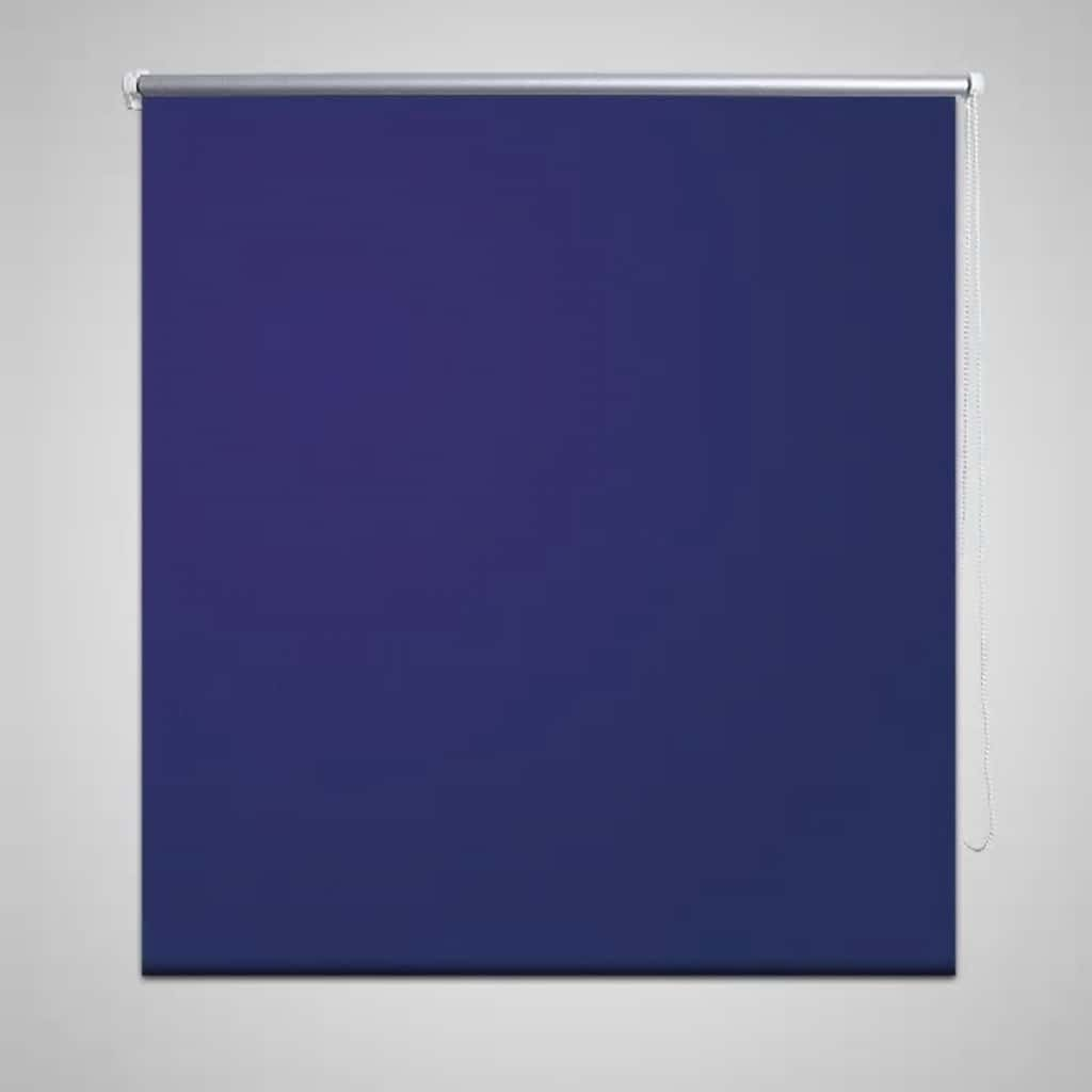 Verdunkelungsrollo 80 x 175 cm blau