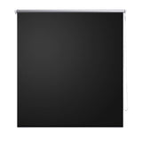 Verdunkelungsrollo 80 x 175 cm schwarz