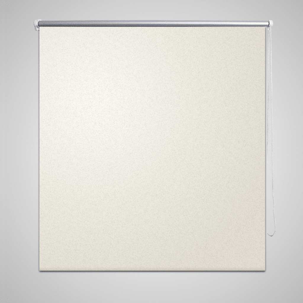 Verdunkelungsrollo 100 x 175 cm Creme