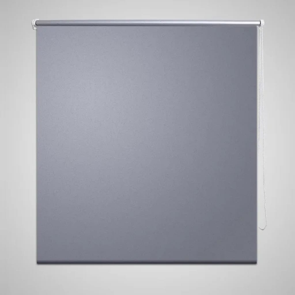 Verdunkelungsrollo 100 x 175 cm grau