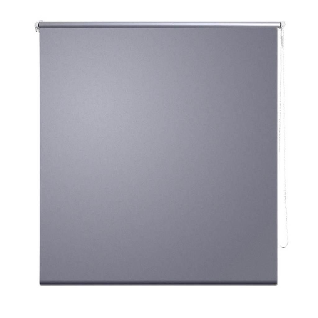 Blackout roller blind 120 x 175 cm grey