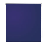 Store enrouleur occultant 120 x 230 cm bleu