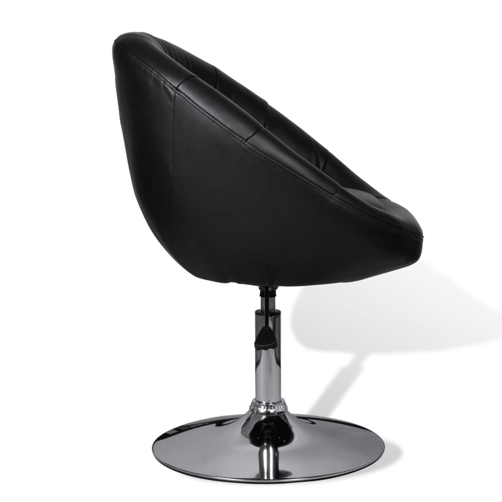 Tabouret de bar Noir Similicuir