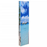 Cloison de séparation pliable 160 x 170 cm Plage