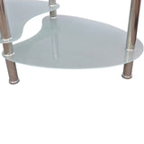 Table basse avec design exclusif Blanc