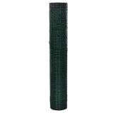 Grillage acier galvanisé et revêtement en PVC 10x1 m vert