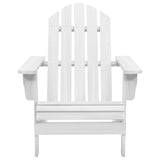 Chaise de jardin bois blanc