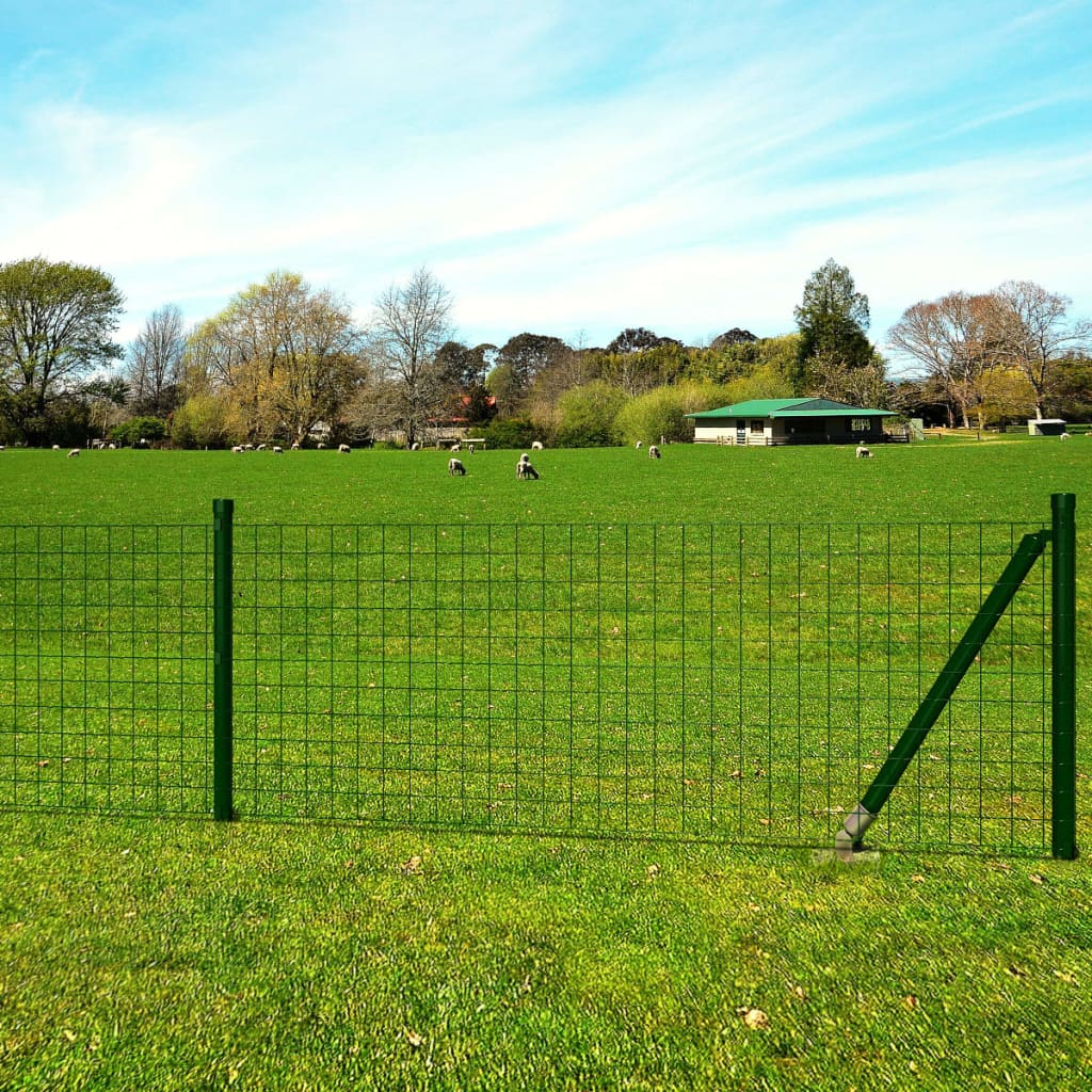 Euro Steel Fence 10x1.0 m Green