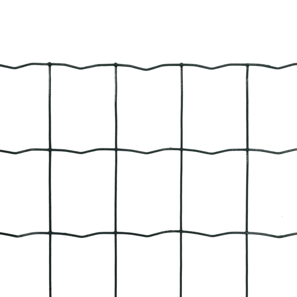 Euro Steel Fence 10 x 1.0 m Green