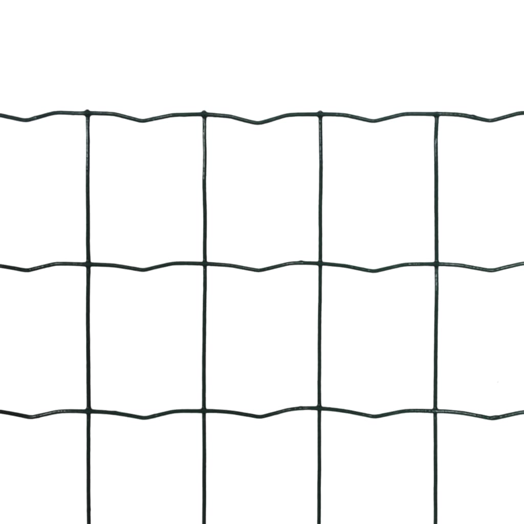 Euro Steel Fence 25 x 1.0 m Green