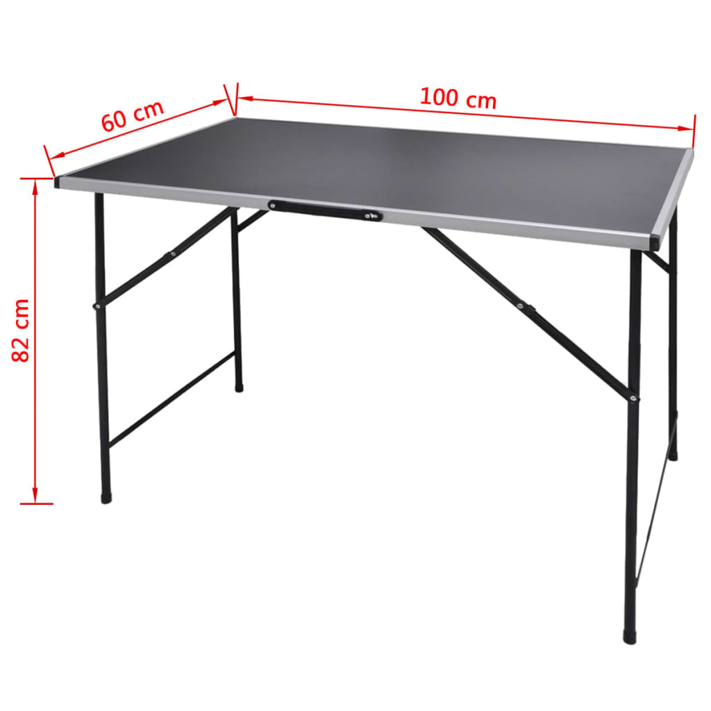 Table à coller 3 pcs Pliable