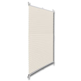 Store plissé 70x125 cm Crème