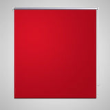 Store enrouleur occultant rouge 40 x 100 cm