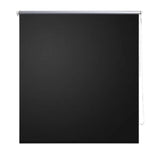 Store enrouleur occultant noir 40 x 100 cm