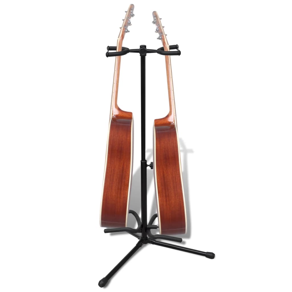 Stand de double guitare pliable