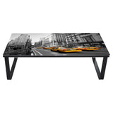 Table basse avec dessus de table rectangulaire